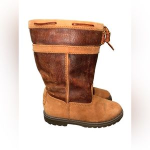 Bass Waterproof Oiled Leather Faux Shearling Lined Winter Boots - Women’s Size 7